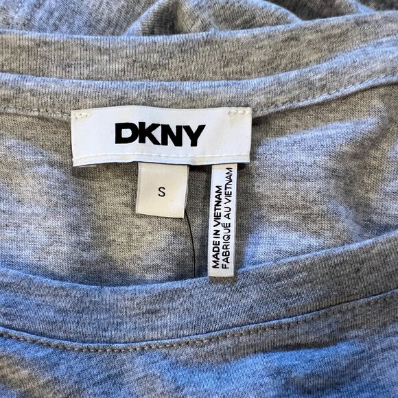 NWT DKNY Heather Gray T-shirt - Picture 6 of 8